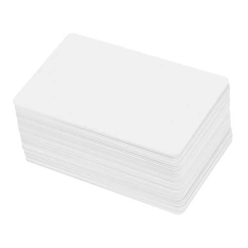 Gogogmee 50 Stück PVC Blankokarten Doppelseitige Druckbare Visitenkarten für DIY für Geschäfts und Mitgliedskarten Robuste PVC Karten Vielseitig Einsetzbar Leicht und Gogogmee 50 Stück PVC Blankokarten Doppelseitige Druckbare Visitenkarten für DIY für Geschäfts und Mitgliedskarten Robuste PVC Karten Vielseitig Einsetzbar Leicht und von Gogogmee