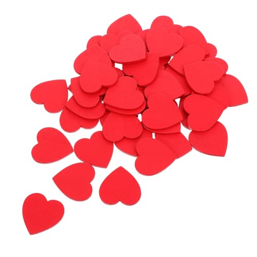 Gogogmee 50 Stück Rote Holzherzen zum Basteln Dicke Holzstücke für DIY Hochzeitsdeko Kreative Holzverzierungen ohne Loch Leicht und Glatt für Handarbeiten und Partydekorationen Gogogmee 50 Stück Rote Holzherzen zum Basteln Dicke Holzstücke für DIY Hochzeitsdeko Kreative Holzverzierungen ohne Loch Leicht und Glatt für Handarbeiten und Partydekorationen von Gogogmee