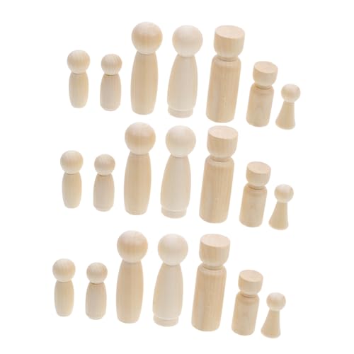 Gogogmee 50 Stück Teiliges DIY Unfertige Holzpuppen zum Bemalen Holzfiguren für Basteln Dekoration Schreibtischfiguren Wohnaccessoires Geschenkideen Gogogmee 50 Stück Teiliges DIY Unfertige Holzpuppen zum Bemalen Holzfiguren für Basteln Dekoration Schreibtischfiguren Wohnaccessoires Geschenkideen von Gogogmee