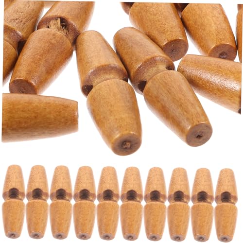 Gogogmee 50 Stück Teiliges Holzknöpfe für Kleidung Robuste Mantel-knebelverschlüsse Mittelbraune Holz-schnallen Langlebig und Handgenäht für Mäntel Windbreaker DIY Nähprojekte Gogogmee 50 Stück Teiliges Holzknöpfe für Kleidung Robuste Mantel-knebelverschlüsse Mittelbraune Holz-schnallen Langlebig und Handgenäht für Mäntel Windbreaker DIY Nähprojekte von Gogogmee