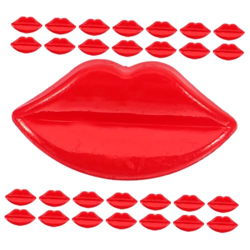 Gogogmee 50 Stück Vielseitige Kunststoffknöpfe für DIY Bastelprojekte Puppenmundteile Kleidung Knöpfe Große Lippenzubehör für Kreative Bastelideen für Puppenherstellung und Gogogmee 50 Stück Vielseitige Kunststoffknöpfe für DIY Bastelprojekte Puppenmundteile Kleidung Knöpfe Große Lippenzubehör für Kreative Bastelideen für Puppenherstellung und von Gogogmee