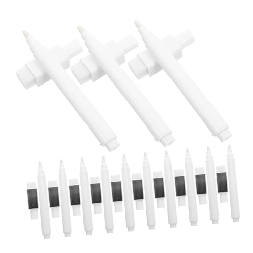Gogogmee 50 Stück Whiteboard Marker Weiß mit Magnetkappe und Abnehmbarem Radiergummi Feine Spitze Trocken Abwischbar Geeignet für Whiteboards Glas Papier und Glatte Oberflächen für Büro und Gogogmee 50 Stück Whiteboard Marker Weiß mit Magnetkappe und Abnehmbarem Radiergummi Feine Spitze Trocken Abwischbar Geeignet für Whiteboards Glas Papier und Glatte Oberflächen für Büro und von Gogogmee