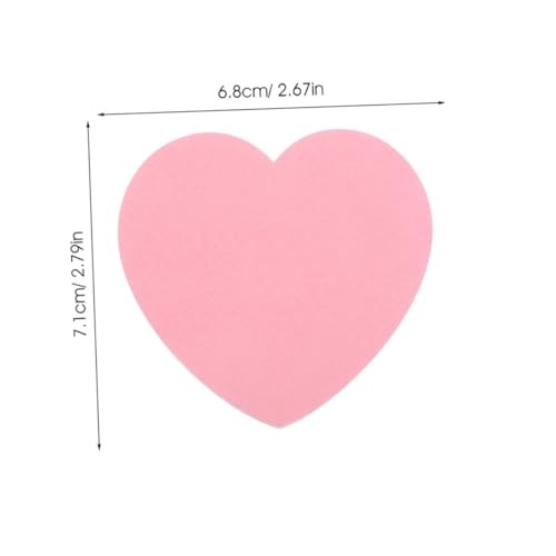 Gogogmee 500 Blatt Bunte Herz Haftnotizen Selbstklebend Memo Pads für Büro Schule Zuhause Nachrichten Erinnerungen Notizzettel Gogogmee 500 Blatt Bunte Herz Haftnotizen Selbstklebend Memo Pads für Büro Schule Zuhause Nachrichten Erinnerungen Notizzettel von Gogogmee