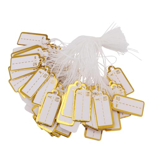 Gogogmee 500 Stück Handbeschriebene Preisschilder aus Papier mit Faden Langlebige Schmuck Anhängeetiketten für Einzelhandel Supermärkte und Ladengeschäfte Praktische Preiskennzeichnung für Gogogmee 500 Stück Handbeschriebene Preisschilder aus Papier mit Faden Langlebige Schmuck Anhängeetiketten für Einzelhandel Supermärkte und Ladengeschäfte Praktische Preiskennzeichnung für von Gogogmee