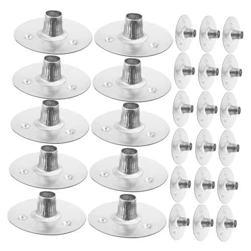 Gogogmee 500 Stück Metall Kerzendochtbasis Hitzebeständige Dochthalter für DIY Kerzenherstellung Stabile Dochtclips für Gleichmäßiges Brennen Geeignet für Heimdekoration und Gogogmee 500 Stück Metall Kerzendochtbasis Hitzebeständige Dochthalter für DIY Kerzenherstellung Stabile Dochtclips für Gleichmäßiges Brennen Geeignet für Heimdekoration und von Gogogmee