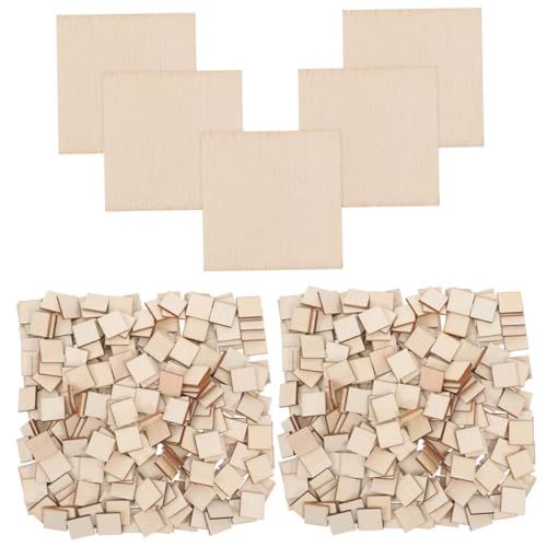 Gogogmee 500 Stück Quadratische Unbehandelte Holzscheiben aus Naturbelassenem Holz Präzise Zugeschnittene Blanko Holzstücke zum Bemalen Gravieren und DIY Bastelprojekte für Heimdekoration Gogogmee 500 Stück Quadratische Unbehandelte Holzscheiben aus Naturbelassenem Holz Präzise Zugeschnittene Blanko Holzstücke zum Bemalen Gravieren und DIY Bastelprojekte für Heimdekoration von Gogogmee