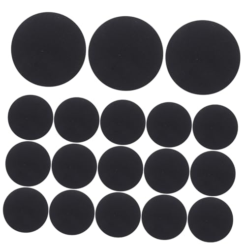 Gogogmee 500 Stück Selbstklebende Filz pads Schwarz Runde Filzkreise mit Punktiertem Design Selbsthaftende Filz aufkleber für DIY Kleidung Basteln und Dekoration Strapazierfähig und Gogogmee 500 Stück Selbstklebende Filz pads Schwarz Runde Filzkreise mit Punktiertem Design Selbsthaftende Filz aufkleber für DIY Kleidung Basteln und Dekoration Strapazierfähig und von Gogogmee