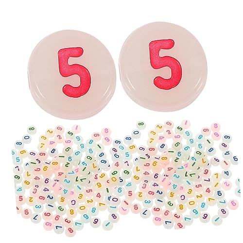 Gogogmee 500Stücke Leuchtende DIY Schmuckperlen Nachtleuchtende Acrylperlen für Armbänder Bastelprojekte Dekorative Spacer Perlen für Handarbeiten Gogogmee 500Stücke Leuchtende DIY Schmuckperlen Nachtleuchtende Acrylperlen für Armbänder Bastelprojekte Dekorative Spacer Perlen für Handarbeiten von Gogogmee
