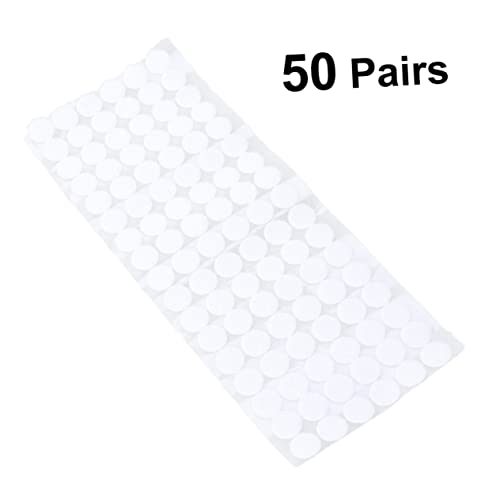 Gogogmee 50Paare Klettband Rund Selbstklebend Weiß Starke Haftung für Wände Doppelseitiges Design für Bastel und Organisationsprojekte Gogogmee 50Paare Klettband Rund Selbstklebend Weiß Starke Haftung für Wände Doppelseitiges Design für Bastel und Organisationsprojekte von Gogogmee