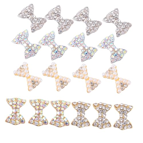 Gogogmee 50Stücke Nagelkunst Charms Bogen Dekoration für DIY Nageldesign Nagelverzierungen Ergänzung für Maniküre für Natürliche und Künstliche Nägel Gogogmee 50Stücke Nagelkunst Charms Bogen Dekoration für DIY Nageldesign Nagelverzierungen Ergänzung für Maniküre für Natürliche und Künstliche Nägel von Gogogmee