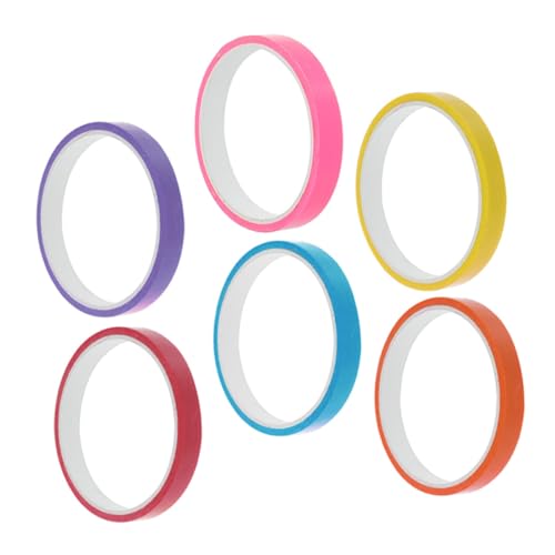 Gogogmee 6 Rollen Farbiges Klebeband mit Klebrigen Bällen Glattes Hautfreundliches Stressabbau DIY Dekorationsband Farben und Vielseitig Einsetzbar Gogogmee 6 Rollen Farbiges Klebeband mit Klebrigen Bällen Glattes Hautfreundliches Stressabbau DIY Dekorationsband Farben und Vielseitig Einsetzbar von Gogogmee