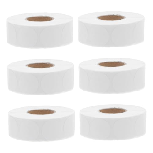 Gogogmee 6 Rollen Runde Selbstklebende Klebeetiketten Bunte Kleine Punkt Aufkleber Schreibbare Farbcodierung Sticker für Büro Schule Zuhause pro Rolle Abziehbar Ohne Rückstände Gogogmee 6 Rollen Runde Selbstklebende Klebeetiketten Bunte Kleine Punkt Aufkleber Schreibbare Farbcodierung Sticker für Büro Schule Zuhause pro Rolle Abziehbar Ohne Rückstände von Gogogmee