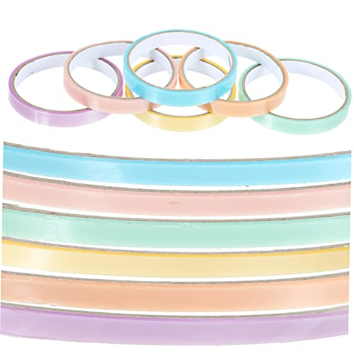 Gogogmee 6 Stück Klebeband mit Kleinen Bällen Lustige Diy Klebebänder für Stressabbau Hochwertige und Sichere Materialien für und Bastelprojekte von Gogogmee