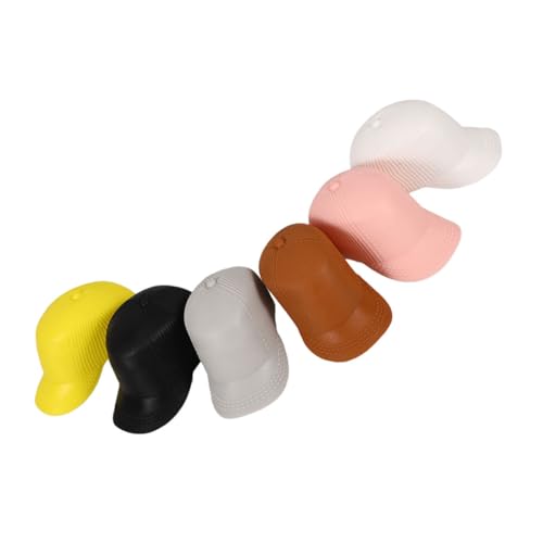 Gogogmee 6 Stück Miniatur Puppenhüte Kunststoff Kleine Mini Hüte für Puppen DIY Bastelzubehör Realistische Mini Hüte für Puppenhäuser und Dekoration Gogogmee 6 Stück Miniatur Puppenhüte Kunststoff Kleine Mini Hüte für Puppen DIY Bastelzubehör Realistische Mini Hüte für Puppenhäuser und Dekoration von Gogogmee