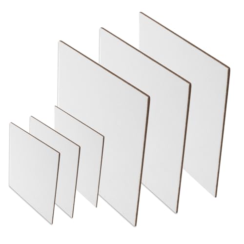 Gogogmee 6 Stück Teiliges Canvas Board Dreifach Grundierte Malplatten für Öl und Acrylmalerei Leinwandbeschichtete Zeichenbretter Robust und Rissfest für Künstler und Anfänger Gogogmee 6 Stück Teiliges Canvas Board Dreifach Grundierte Malplatten für Öl und Acrylmalerei Leinwandbeschichtete Zeichenbretter Robust und Rissfest für Künstler und Anfänger von Gogogmee