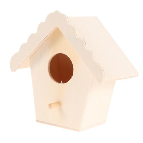 Gogogmee 6 Stück Teiliges DIY Holz Vogelhaus aus Massivem Holz Unvollendeter Vogelkäfig mit Glatter Oberfläche Dicker Aufhängeleine zum Bemalen und Basteln Dekoratives Nistkasten Ornament Gogogmee 6 Stück Teiliges DIY Holz Vogelhaus aus Massivem Holz Unvollendeter Vogelkäfig mit Glatter Oberfläche Dicker Aufhängeleine zum Bemalen und Basteln Dekoratives Nistkasten Ornament von Gogogmee