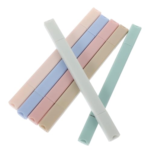 Gogogmee 6 Stück Teiliges Doppelseitiger Textmarker Bunter Marker Stifte für Schule Büro DIY Scrapbook Niedlicher Highlighter zum Hervorheben Wichtiger Notizen Gogogmee 6 Stück Teiliges Doppelseitiger Textmarker Bunter Marker Stifte für Schule Büro DIY Scrapbook Niedlicher Highlighter zum Hervorheben Wichtiger Notizen von Gogogmee