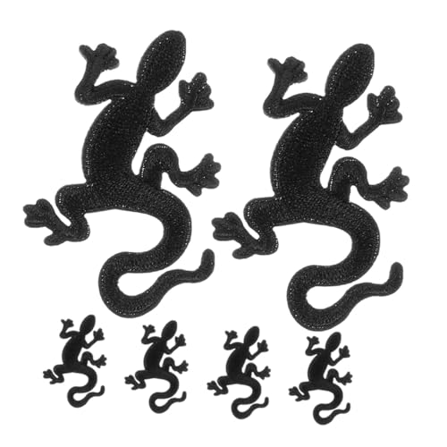 Gogogmee 6 Stück Teiliges Gecko Stickerei Patch zum Nähen Dekorative Aufnähbare Stoffflicken für Kleidung Schuhe Hüte DIY Reparatur und Outdoor Ersatz Langlebige und Fein Gearbeitete Gogogmee 6 Stück Teiliges Gecko Stickerei Patch zum Nähen Dekorative Aufnähbare Stoffflicken für Kleidung Schuhe Hüte DIY Reparatur und Outdoor Ersatz Langlebige und Fein Gearbeitete von Gogogmee