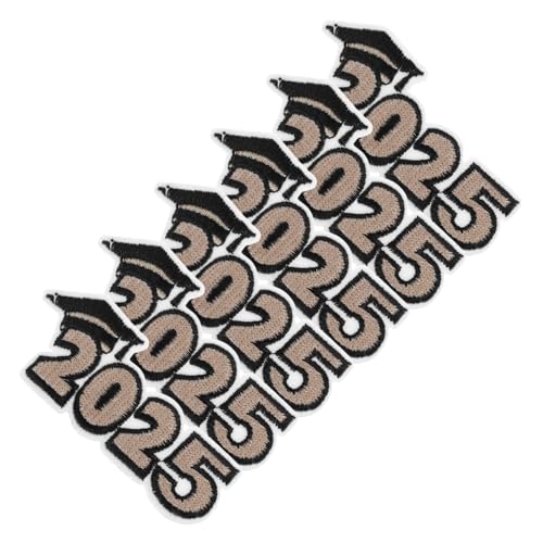 Gogogmee 6 Stück Teiliges Graduation Bügelbilder für Kleidung und Hüte Bestickte Applikationen mit Eisenfixierung Vielseitige Modeaccessoires für Abschlussfeier und Persönliche Geschenke Gogogmee 6 Stück Teiliges Graduation Bügelbilder für Kleidung und Hüte Bestickte Applikationen mit Eisenfixierung Vielseitige Modeaccessoires für Abschlussfeier und Persönliche Geschenke von Gogogmee