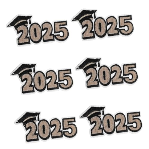 Gogogmee 6 Stück Teiliges Graduation Bügelbilder zum Aufbügeln Bestickte Patches für Kleidung und Hüte DIY Bastelset für Abschlussfeiern und Akademische Erinnerungen Gogogmee 6 Stück Teiliges Graduation Bügelbilder zum Aufbügeln Bestickte Patches für Kleidung und Hüte DIY Bastelset für Abschlussfeiern und Akademische Erinnerungen von Gogogmee