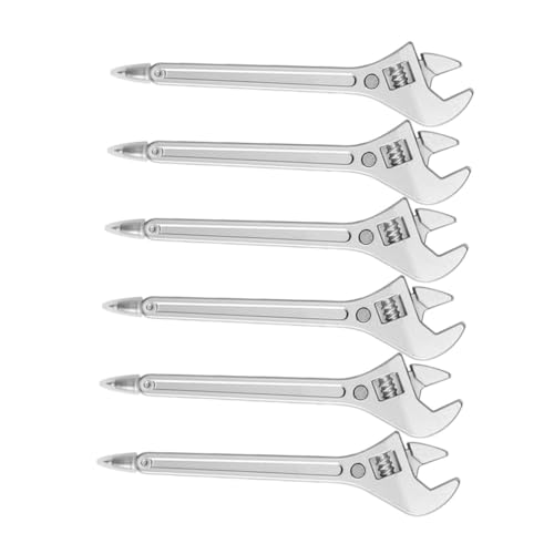 Gogogmee 6 Stück Teiliges Kreative Kugelschreiber Schraubenschlüssel Design Robust Stilvoll für Schule Büro Schüler Party Zubehör Gogogmee 6 Stück Teiliges Kreative Kugelschreiber Schraubenschlüssel Design Robust Stilvoll für Schule Büro Schüler Party Zubehör von Gogogmee