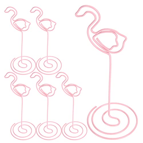 Gogogmee 6 Stück Teiliges Kreative Metall Memo Clips Flamingo Design Halten von Karten Fotos und Tischkarten für Hochzeiten und Partys Gogogmee 6 Stück Teiliges Kreative Metall Memo Clips Flamingo Design Halten von Karten Fotos und Tischkarten für Hochzeiten und Partys von Gogogmee