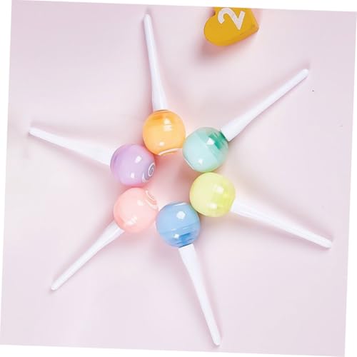 Gogogmee 6 Stück Teiliges Mini Lollipop Highlighter Kleine Farbige Marker Stifte Glattes Schreiben und Auslaufsicher für Schule Notizen Zeichnungen Teenager und Bürobedarf Gogogmee 6 Stück Teiliges Mini Lollipop Highlighter Kleine Farbige Marker Stifte Glattes Schreiben und Auslaufsicher für Schule Notizen Zeichnungen Teenager und Bürobedarf von Gogogmee