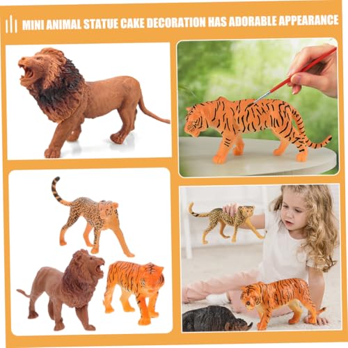 Gogogmee 6 Stück Teiliges Realistischer Miniatur Tierfiguren aus Sicherem Kunststoff Detailreiche Wildtiere Deko für Kindergeburtstag Kuchen und Cupcake Ornament Leicht und Gogogmee 6 Stück Teiliges Realistischer Miniatur Tierfiguren aus Sicherem Kunststoff Detailreiche Wildtiere Deko für Kindergeburtstag Kuchen und Cupcake Ornament Leicht und von Gogogmee