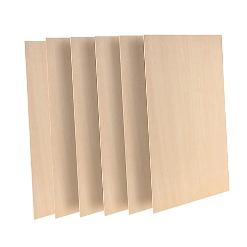 Gogogmee 6 Stück Teiliges Rechteckige Unbehandelte Holzscheiben Dicke Holzplättchen für Basteln DIY Malerei Türanhänger Dekoration Langlebig Sicher Gogogmee 6 Stück Teiliges Rechteckige Unbehandelte Holzscheiben Dicke Holzplättchen für Basteln DIY Malerei Türanhänger Dekoration Langlebig Sicher von Gogogmee