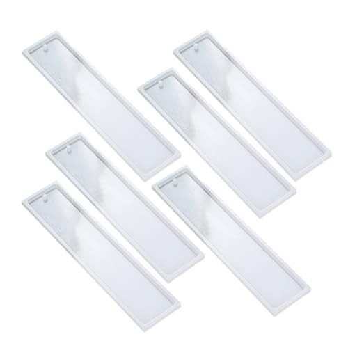Gogogmee 6 Stück Teiliges Silikon Lesezeichen Formen Rechteckige Epoxidharz Gießform für Diy Handwerk Langlebige und Robuste Silikonform für Lesezeichen und Anhänger Gogogmee 6 Stück Teiliges Silikon Lesezeichen Formen Rechteckige Epoxidharz Gießform für Diy Handwerk Langlebige und Robuste Silikonform für Lesezeichen und Anhänger von Gogogmee