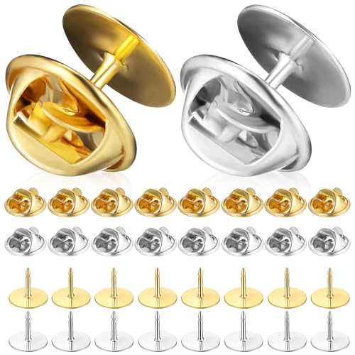 Gogogmee 60 Sätze DIY Schmuck Anstecker Set Teiliges Set mit Goldenen und Silbernen Broschen Pins für Handwerksprojekte Stabilen Verschlüssen für Kreative Bastelarbeiten Gogogmee 60 Sätze DIY Schmuck Anstecker Set Teiliges Set mit Goldenen und Silbernen Broschen Pins für Handwerksprojekte Stabilen Verschlüssen für Kreative Bastelarbeiten von Gogogmee