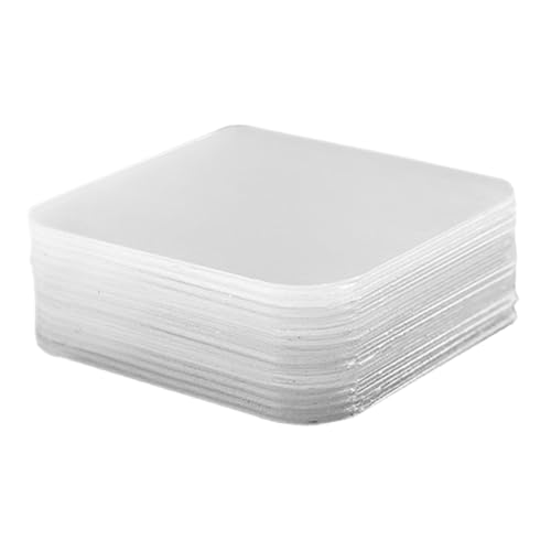 Gogogmee 60 Stück Doppelseitiges Montageband Transparentes Klebeband Stark Haftend für Bilder Poster DIY Projekte Spurlos Entfernbar Vielseitig Einsetzbar für Glatte Oberflächen von Gogogmee