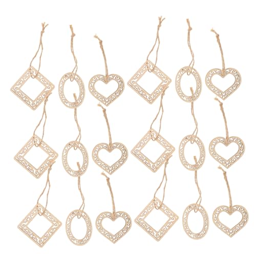 Gogogmee 60 Stück Holzrahmen Unlackiert Herz Eckig Oval Rahmen für DIY Bastelprojekte Valentinstag Hochzeit Wanddekoration Holzanhänger zum Aufhängen Gogogmee 60 Stück Holzrahmen Unlackiert Herz Eckig Oval Rahmen für DIY Bastelprojekte Valentinstag Hochzeit Wanddekoration Holzanhänger zum Aufhängen von Gogogmee