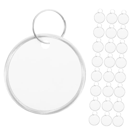 Gogogmee 60 Stück Runde Schlüsselanhänger mit Aluminiumring Doppelseitig Beschriftbare Papierschilder Sichere Befestigung Langlebig für Büro Lagerverwaltung und Effiziente Organisation Gogogmee 60 Stück Runde Schlüsselanhänger mit Aluminiumring Doppelseitig Beschriftbare Papierschilder Sichere Befestigung Langlebig für Büro Lagerverwaltung und Effiziente Organisation von Gogogmee