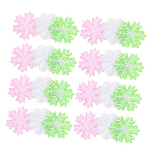 Gogogmee 60 Stück Schneeflocken-Aufkleber Weihnachtsstoffdekoration Weihnachtsapplikationen Flecken Schneeflockenapplikationen für Kleidung Urlaub Eisen auf Patches Zufällige Farbe Gogogmee 60 Stück Schneeflocken-Aufkleber Weihnachtsstoffdekoration Weihnachtsapplikationen Flecken Schneeflockenapplikationen für Kleidung Urlaub Eisen auf Patches Zufällige Farbe von Gogogmee