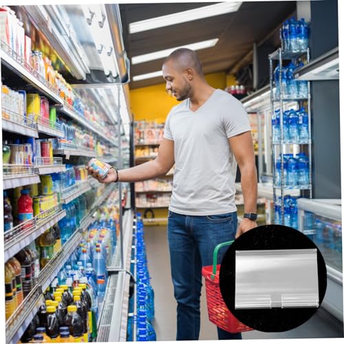 Gogogmee 60 Stück Transparente Preisschildhalter für Supermarkt und Einzelhandel Praktische Preisschilder Aufsteller für Ladenregale Einfache Anwendung zur Warenpreiskennzeichnung Gogogmee 60 Stück Transparente Preisschildhalter für Supermarkt und Einzelhandel Praktische Preisschilder Aufsteller für Ladenregale Einfache Anwendung zur Warenpreiskennzeichnung von Gogogmee