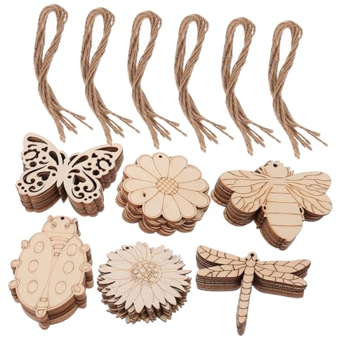 Gogogmee 60 Stück Unbehandelte Holzscheiben für DIY Projekte Holzfiguren zum Basteln Kreative Holzplatten für Malerei und Dekoration Kinderfreundlich und Vielseitig Einsetzbar Gogogmee 60 Stück Unbehandelte Holzscheiben für DIY Projekte Holzfiguren zum Basteln Kreative Holzplatten für Malerei und Dekoration Kinderfreundlich und Vielseitig Einsetzbar von Gogogmee