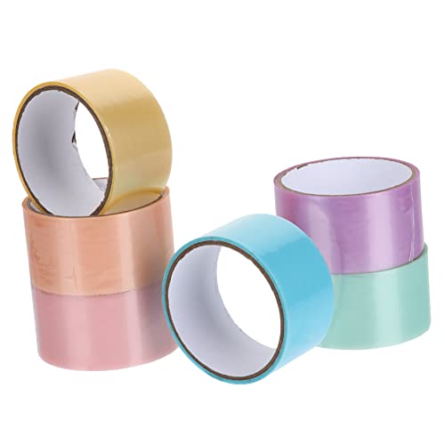 Gogogmee 6Rollen Klebriges Dekompression Tape für Erwachsene Tragbar für Stressabbau Kreative DIY Spiele von Gogogmee
