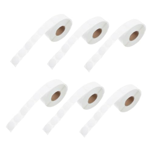 Gogogmee 6Rollen Runde Selbstklebende Punktaufkleber für Büro Klassenzimmer Einzelhandel und Rückstandsfreies Entfernen Vielseitig Einsetzbar Gogogmee 6Rollen Runde Selbstklebende Punktaufkleber für Büro Klassenzimmer Einzelhandel und Rückstandsfreies Entfernen Vielseitig Einsetzbar von Gogogmee