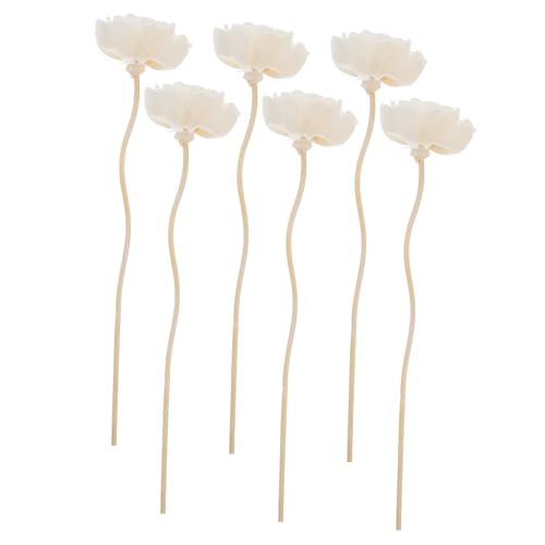 Gogogmee 6Stücke Aromatherapie Rattan Diffusor Sticks mit Handgefertigten Blumen Duftöl Diffusor für Raumduft und Elegante Raumdekoration für Zuhause und Besondere Anlässe Gogogmee 6Stücke Aromatherapie Rattan Diffusor Sticks mit Handgefertigten Blumen Duftöl Diffusor für Raumduft und Elegante Raumdekoration für Zuhause und Besondere Anlässe von Gogogmee