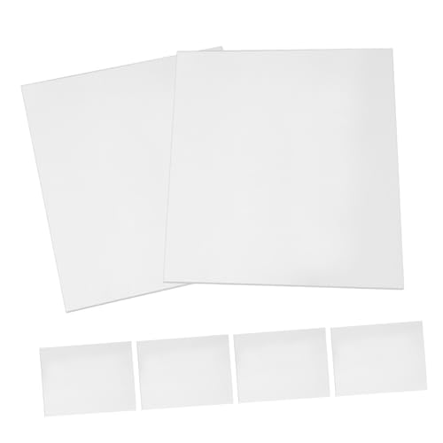 Gogogmee 6Stücke Transparente Acryl Schreibtafel Memoboard für Heimbüro DIY Zeichenplatte Langlebig und Vielseitig Einsetzbar für Schule von Gogogmee