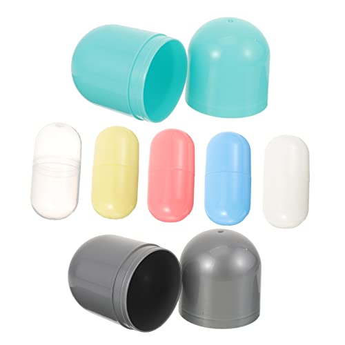 Gogogmee 7 Stück Teiliges Kunststoff Kapsel Zylindrische Aufbewahrungsboxen Befüllbare Ostereier für Candy Boxen Kleine Verpackung Bunte Farbauswahl für Osterparty und Geschenkdekoration Gogogmee 7 Stück Teiliges Kunststoff Kapsel Zylindrische Aufbewahrungsboxen Befüllbare Ostereier für Candy Boxen Kleine Verpackung Bunte Farbauswahl für Osterparty und Geschenkdekoration von Gogogmee