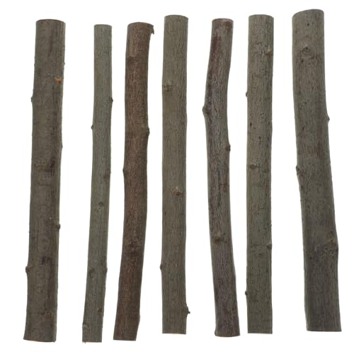 Gogogmee 7 Stück Weihnachtskiefernkegelstock Weihnachten weihnachtliche Tischdekoration Dekorate LED künstliche weihnachtsbäume weihnachtsdeko Naturzweige zum Basteln Protokoll von Gogogmee