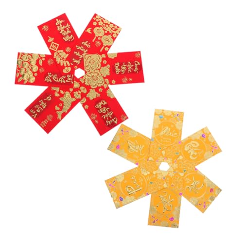 Gogogmee 72 Stück Teiliges Vietnamesische Li Xi Umschläge Lunar Year Traditionelle Rote Geldumschläge für Familie Freunde Geschäft Vietnamesische Neujahrsdekoration von Gogogmee