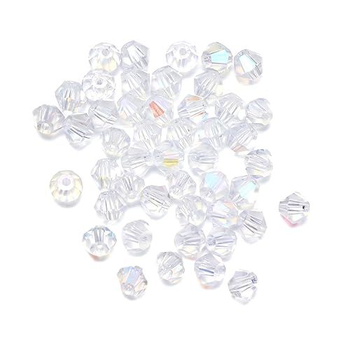 Gogogmee 720 Stück Facettierte Transparente Kristallperlen Diamantförmige Schmuckperlen zum Auffädeln Langlebiges DIY Zubehör für Armbänder Halsketten und Kreative Schmuckherstellung Gogogmee 720 Stück Facettierte Transparente Kristallperlen Diamantförmige Schmuckperlen zum Auffädeln Langlebiges DIY Zubehör für Armbänder Halsketten und Kreative Schmuckherstellung von Gogogmee