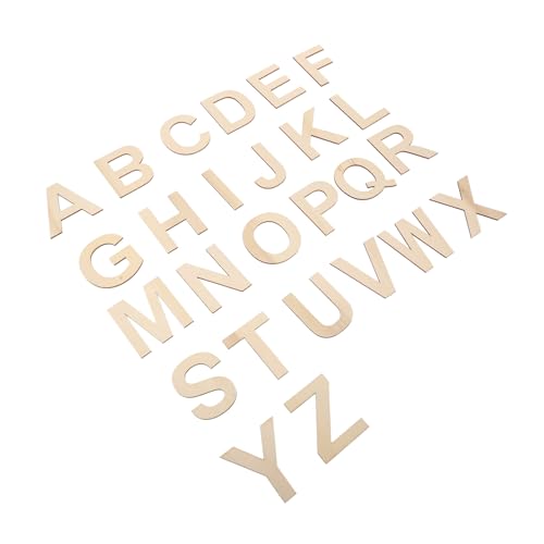 Gogogmee 78 Stück Teiliges Holzbuchstaben Buchstaben Holzscheiben zum Bemalen und Basteln DIY Holzdekoration zum Aufhängen für Kindergeburtstag Scrapbooking und Kreative Handwerksprojekte Gogogmee 78 Stück Teiliges Holzbuchstaben Buchstaben Holzscheiben zum Bemalen und Basteln DIY Holzdekoration zum Aufhängen für Kindergeburtstag Scrapbooking und Kreative Handwerksprojekte von Gogogmee