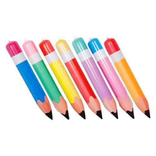 Gogogmee 7stücke Aufblasbarer Jumbo-bleistift Riesiger Buntstift-ballon Für Schulanfang Abschlussfeier Geburtstagsparty Als Hängende Dekoration Gogogmee 7stücke Aufblasbarer Jumbo-bleistift Riesiger Buntstift-ballon Für Schulanfang Abschlussfeier Geburtstagsparty Als Hängende Dekoration von Gogogmee