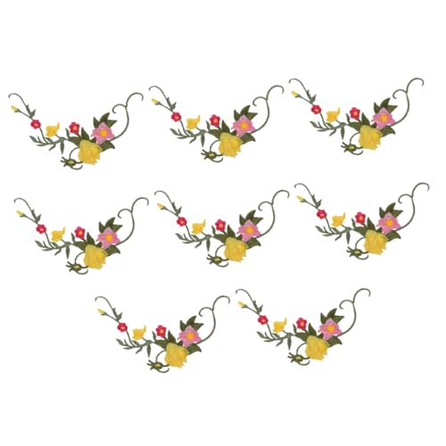 Gogogmee 8 Stück Blumen Stoff Aufkleber Applizierte Blumen Stickereiflecken Patch Für Bestickt Blumen- Zubehör Nähen Kleid Blumenflecken Blumenbeete Gestickte Aufnäher Bügelapplikation Gogogmee 8 Stück Blumen Stoff Aufkleber Applizierte Blumen Stickereiflecken Patch Für Bestickt Blumen- Zubehör Nähen Kleid Blumenflecken Blumenbeete Gestickte Aufnäher Bügelapplikation von Gogogmee