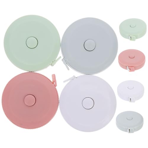 Gogogmee 8 Stück Praktisches Teiliges Mini Maßband Flexibles Automatisches Rollmaßband für Körpermessung Nähen Kleidung mit Klaren und Zollmarkierungen Kompakt Leicht Tragbar Gogogmee 8 Stück Praktisches Teiliges Mini Maßband Flexibles Automatisches Rollmaßband für Körpermessung Nähen Kleidung mit Klaren und Zollmarkierungen Kompakt Leicht Tragbar von Gogogmee