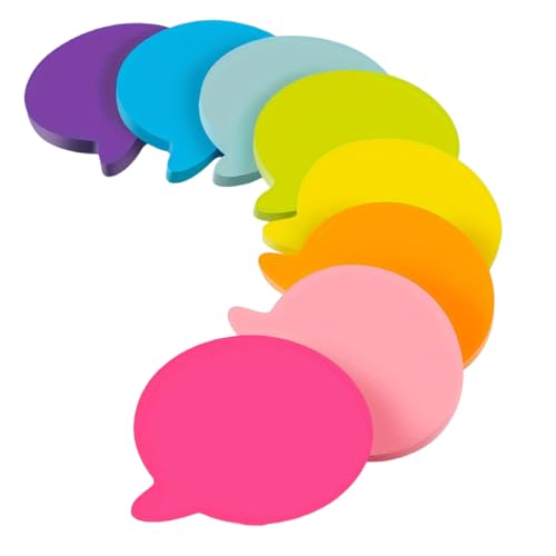 Gogogmee 8 Stück Teiliges Bunte Haftnotizen Selbstklebende Notizzettel für Büro Schule und Zuhause Wiederverwendbare Praktische Memo Pads Verschiedenen Formen Gogogmee 8 Stück Teiliges Bunte Haftnotizen Selbstklebende Notizzettel für Büro Schule und Zuhause Wiederverwendbare Praktische Memo Pads Verschiedenen Formen von Gogogmee